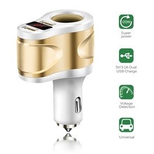 Auto oplader 3 in 1 voltmeter current display carjpg220x220