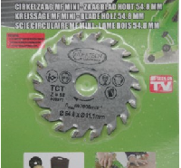 Cirkelzaag MF Mini Zaagblad Hout 54.8mm