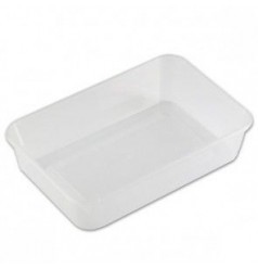 Magnetron bak transparant met deksel 750 ml