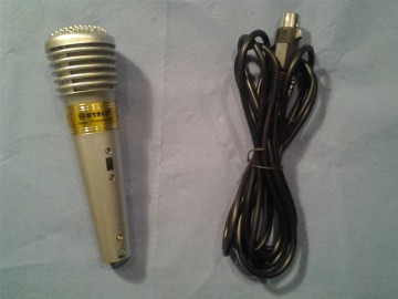 Microfoon Karaoke Zilver prof