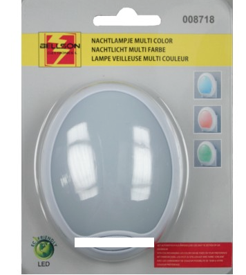 Nachtlampje multi color actie