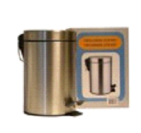 Prullenbak 3 Liter RVS