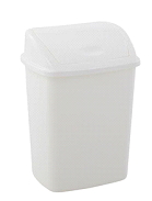 Afvalbak met swing deksel