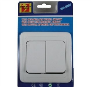 WCD Schakelaar wissel Inbouw